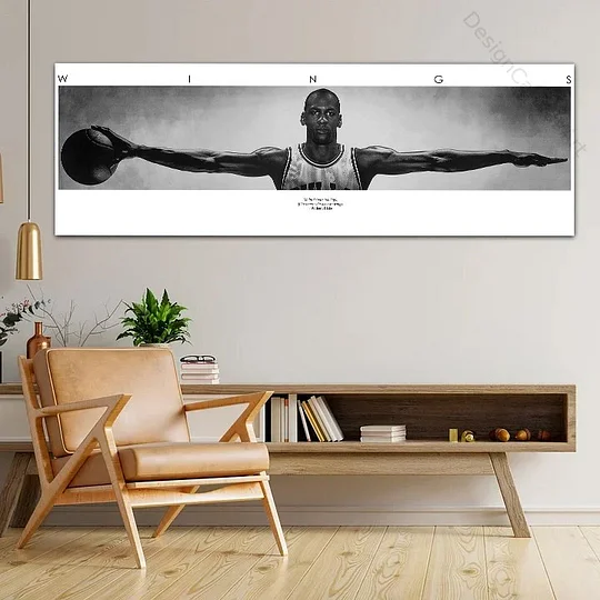 michael jordan canvas wall art