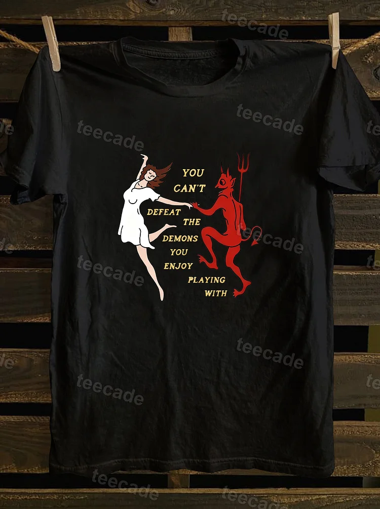 Teecade Teecade You Can't Defeat T-shirt