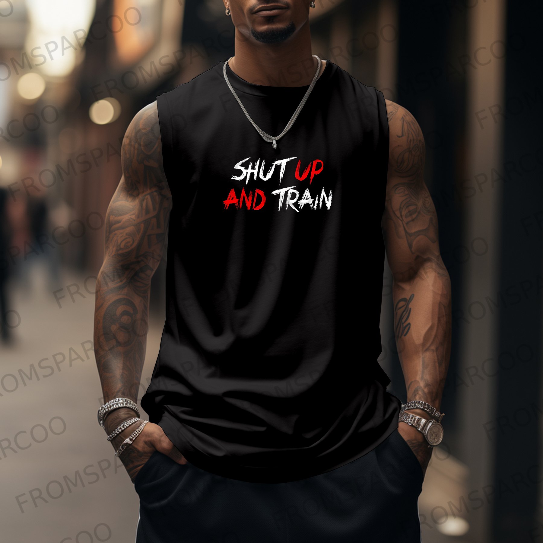 SHUT UP AND TRAIN Tank Top