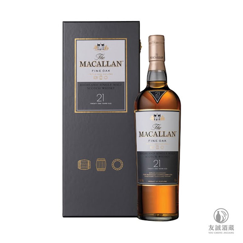 麥卡倫 Macallan 21 Year Old Fine Oak 威士忌 友誠酒藏