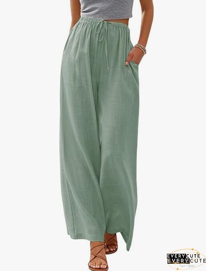Wide Leg  Pants in Solid Colors