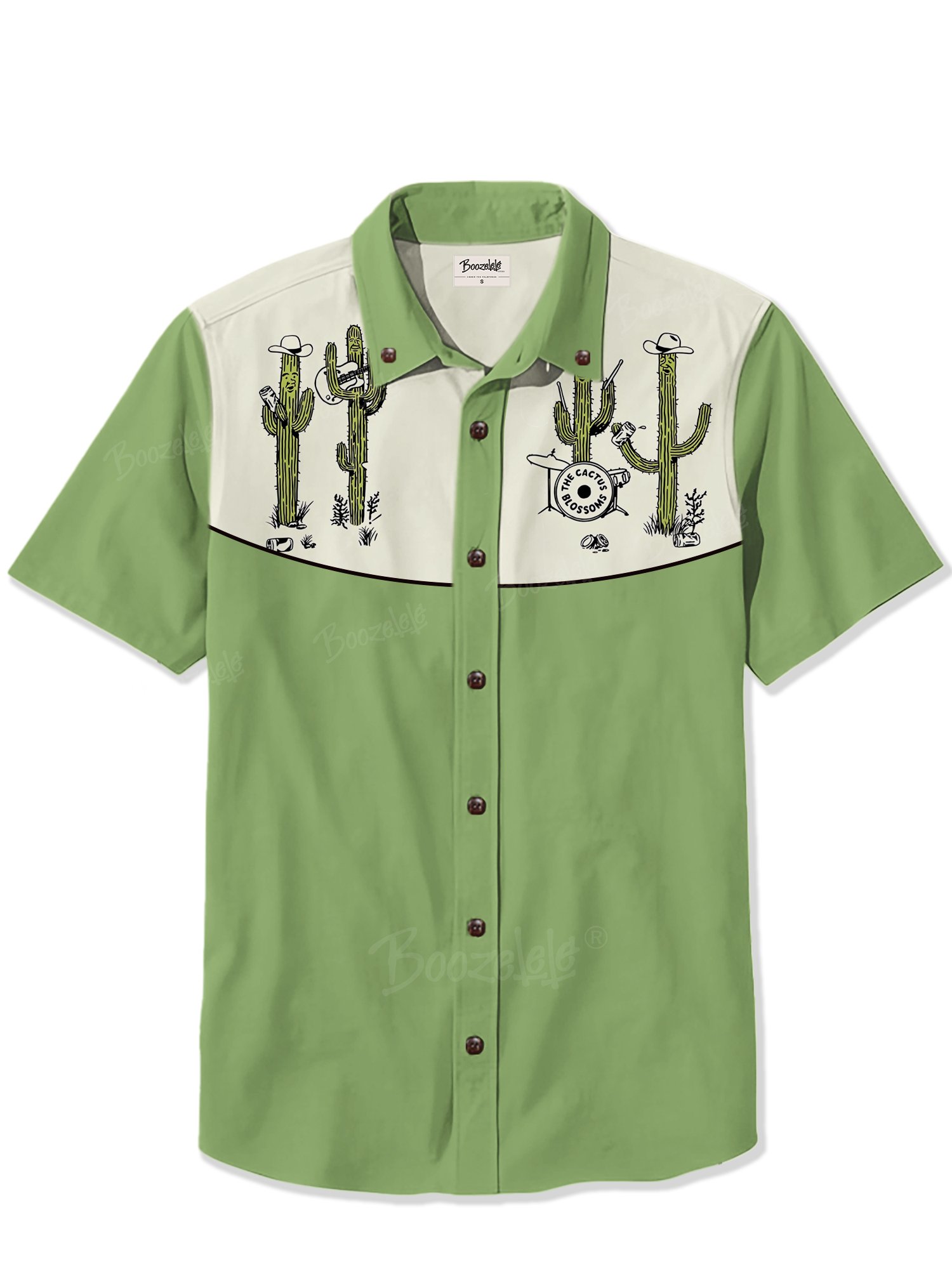 Cactus Band - 100% Cotton Shirt