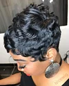 Super Short Wig 2Inch Pixed Cut Hair