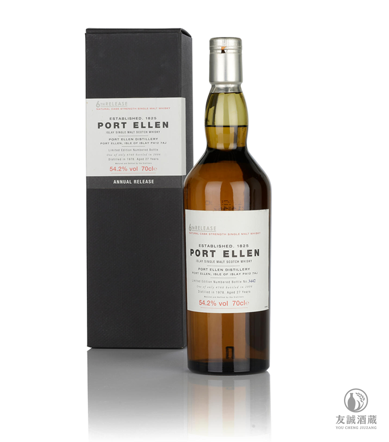 波特艾倫 Port Ellen-6th Annual Release-1978-27 year old 友誠酒藏