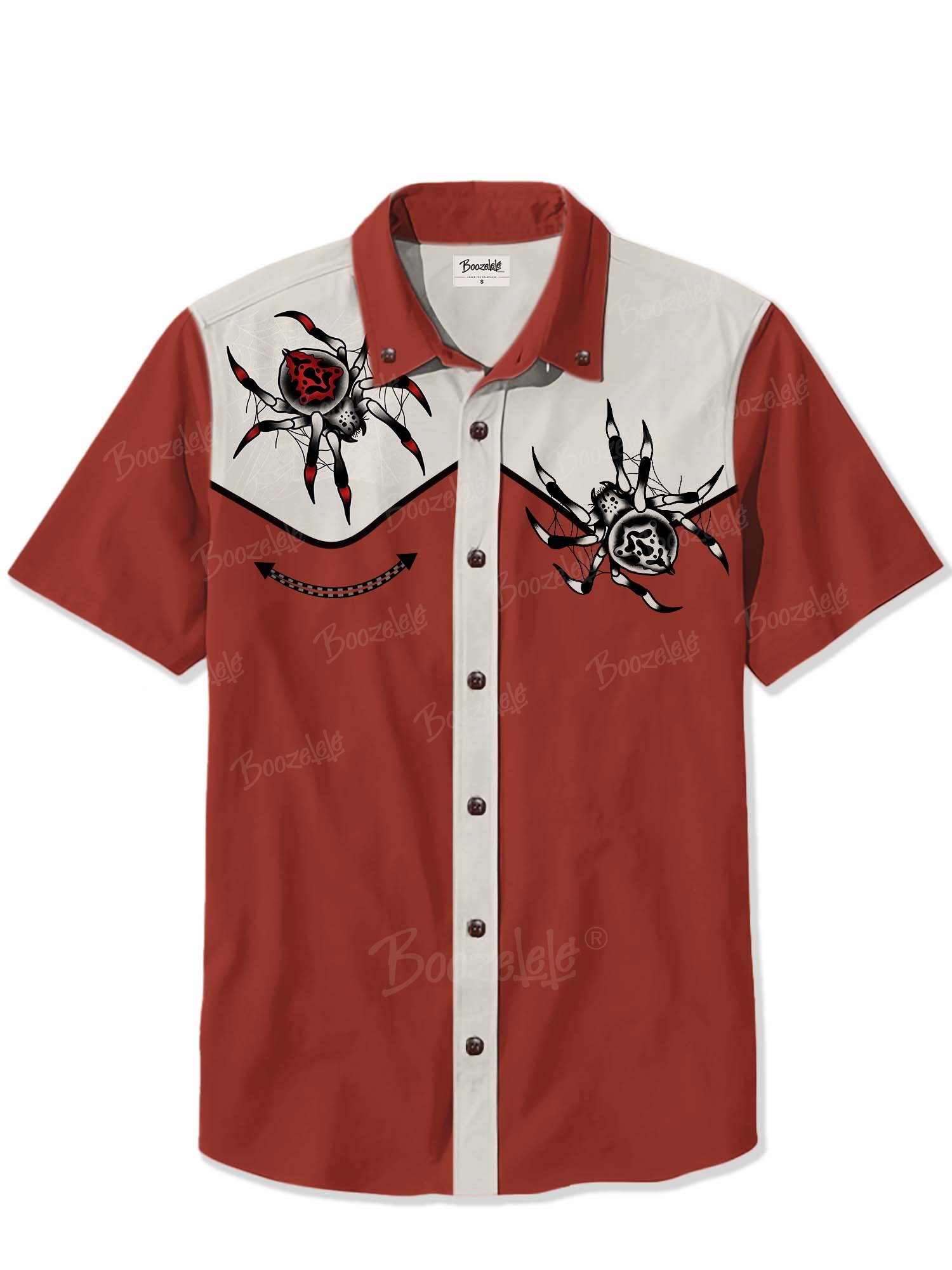 Red Spider And Black Spider - 100% Cotton Shirt
