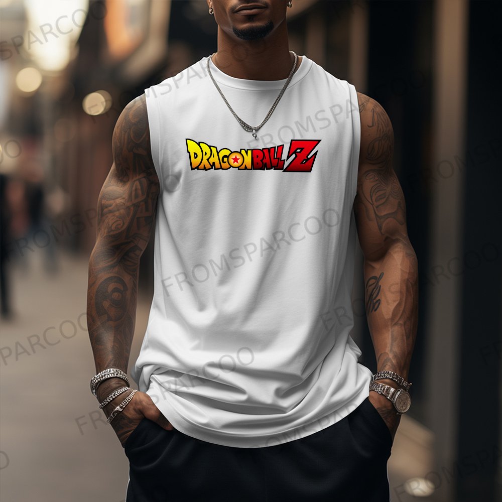 Oversized DB Anime Fitness Vest