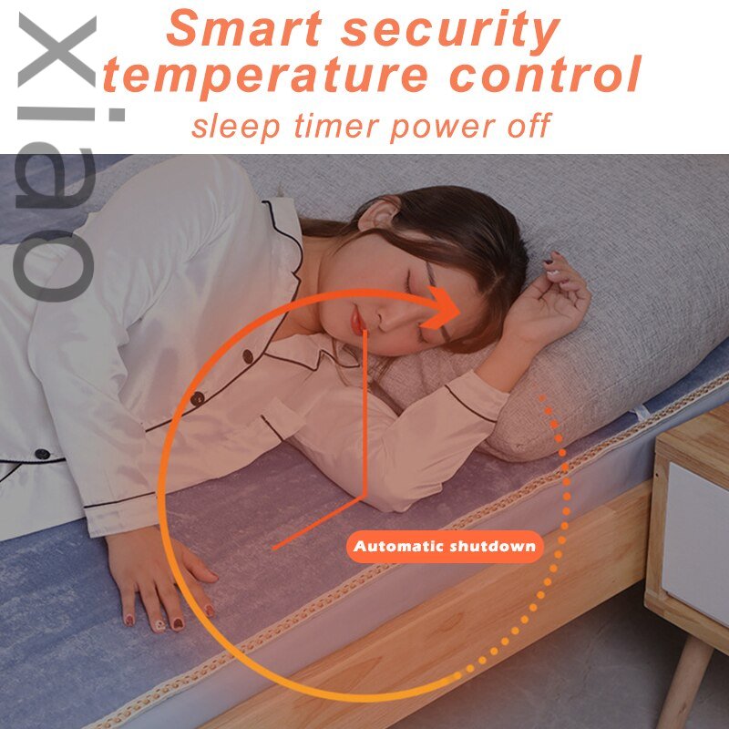 1.8m Electric Blanket EU US Heater Warm Mattress Constant Temperature Winter Warm Thickening Heater Heater Carpet Safety