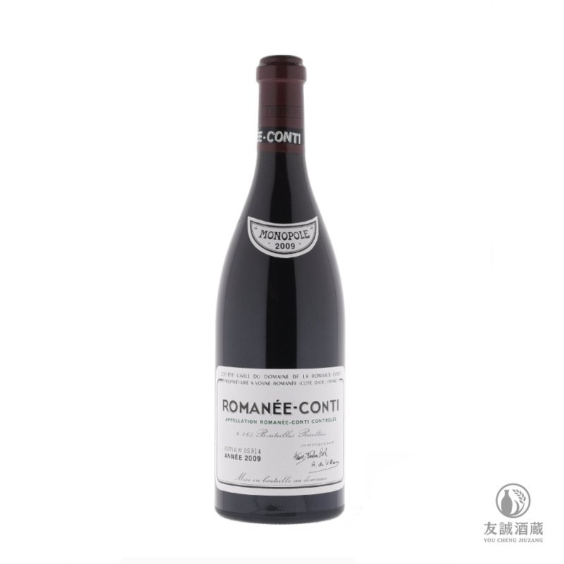 2009年Romanee-Conti 羅曼尼&middot;康帝特級園紅酒 友誠酒藏