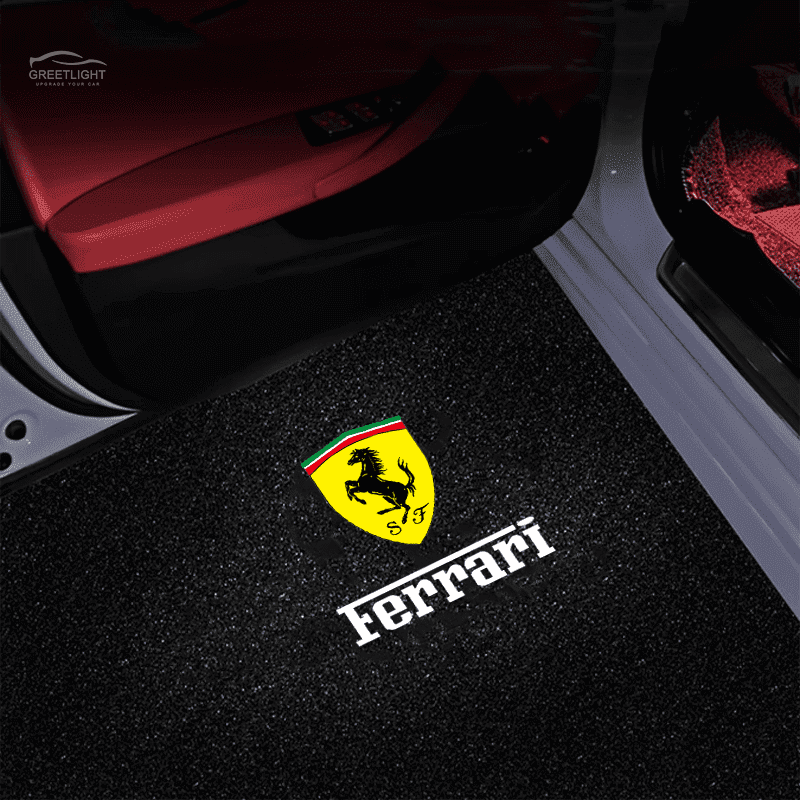 Ferrari-Compatible Ultra-HD Door Projector Lights
