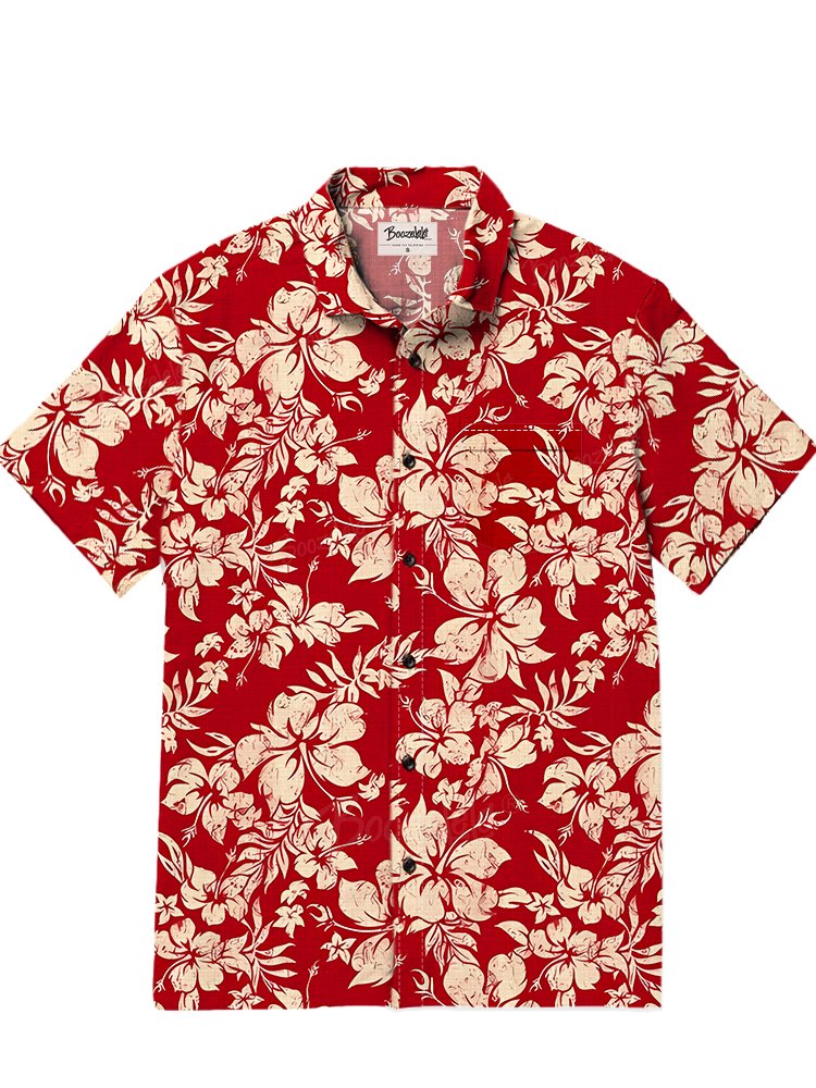 Acacia Flowers - Slub Linen Shirt