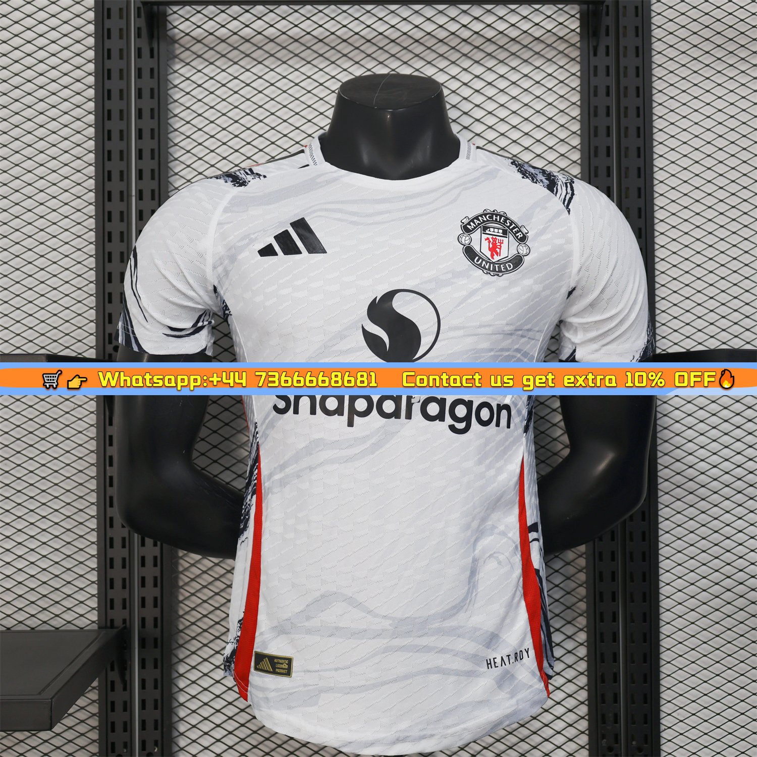 Manchester United 25-26 White Special Edition Jersey - Player Version