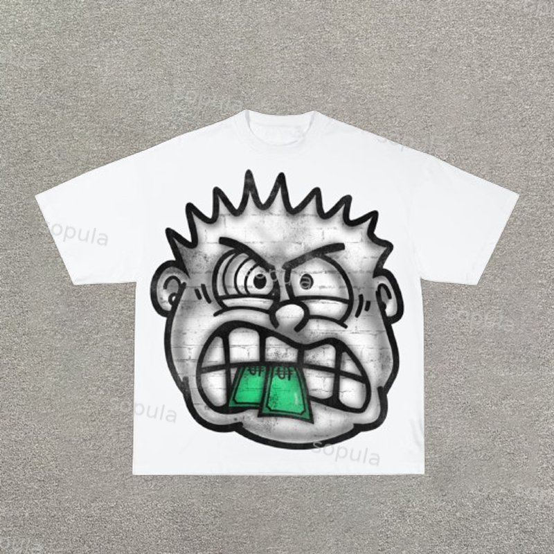 Sopula Money Fein Graphic Cotton T-Shirt - Sopula ｜Premium Graphic Tees & Graphic Streetwear