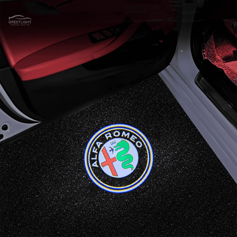 Alfa Romeo-Compatible Ultra-HD Door Projector Lights