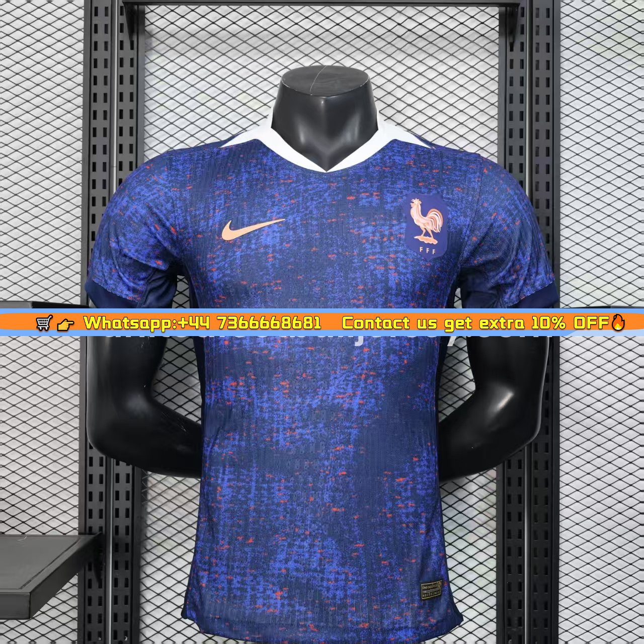 France 2025 Women's Team Home Jersey - Men's Player Version