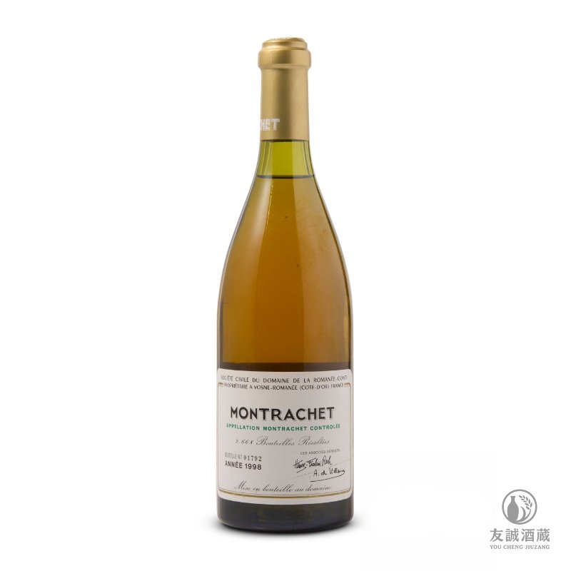 1998Montrachet 蒙哈榭白葡萄酒 友誠酒藏