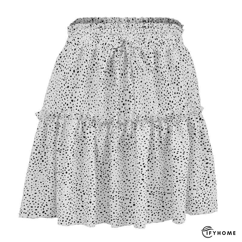 High Waist Ruffle Floral Mini Skirt | IFYHOME