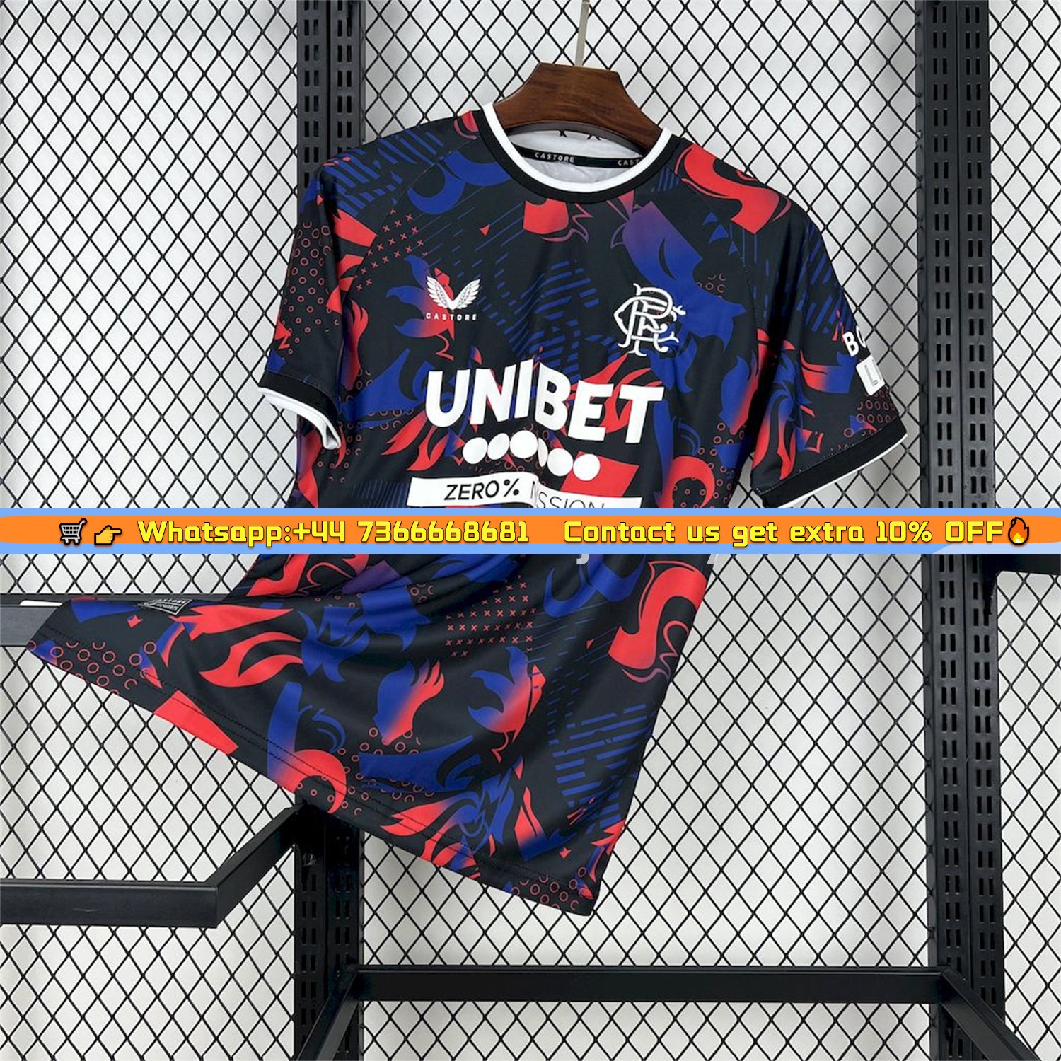 Glasgow Rangers 24-25 Third Away Jersey - Fans Version