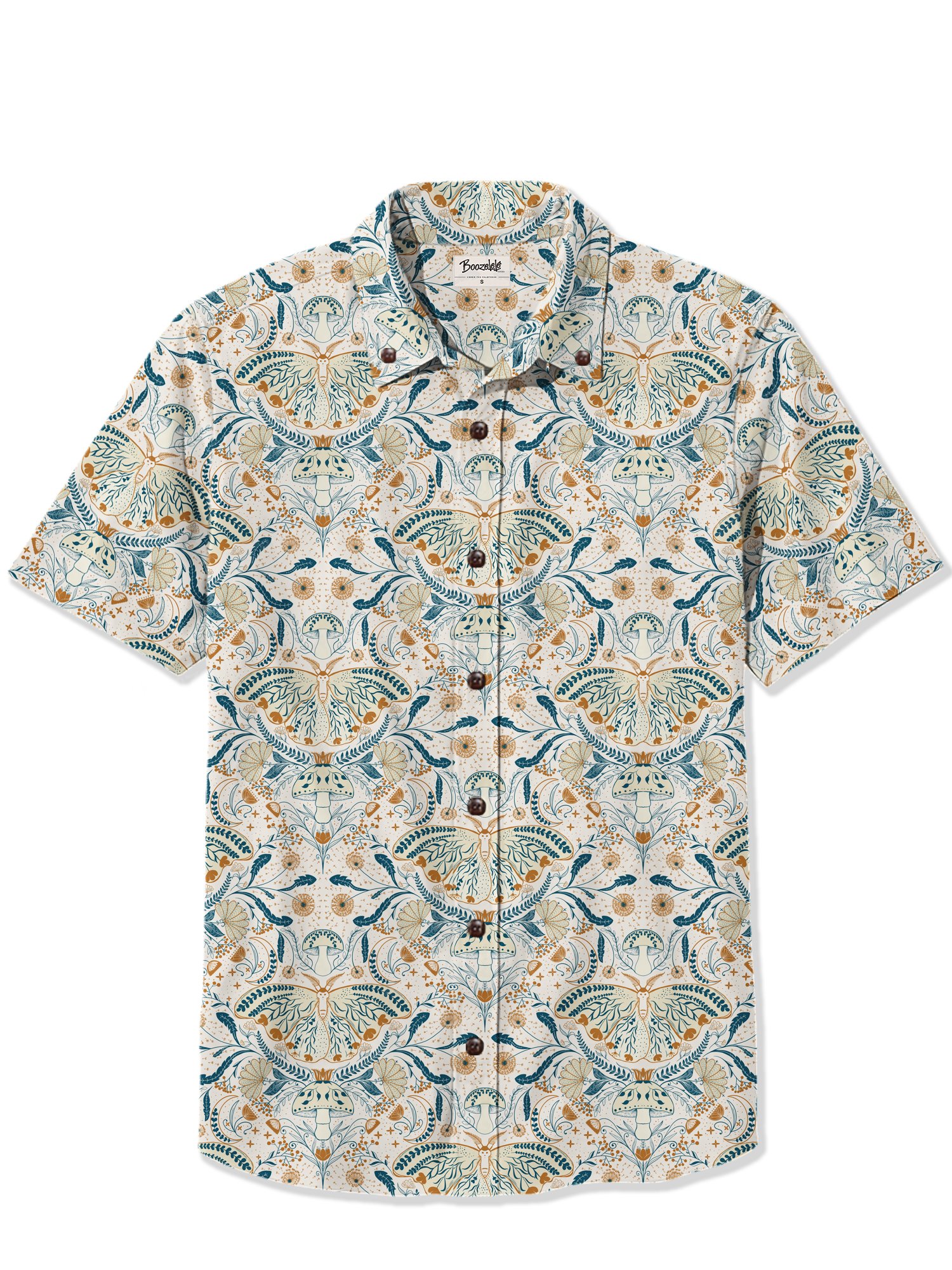 【Noemi Marozsan X Boozelele】Magic_Moth- 100% Cotton Shirt
