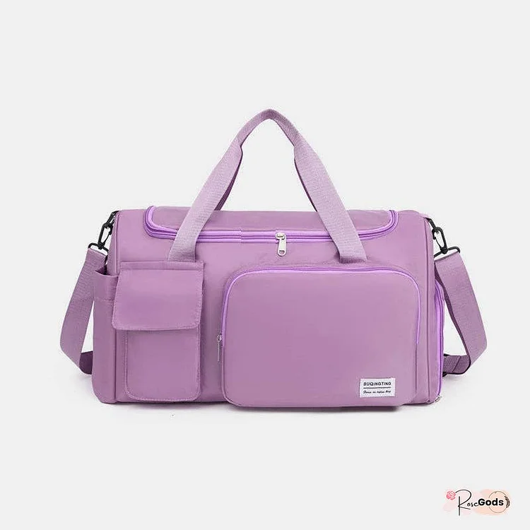 Oxford Cloth Detachable Strap Travel Bag