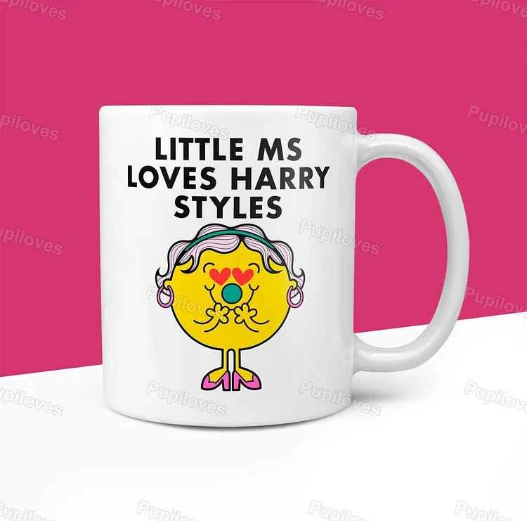 Pupiloves Pupiloves  Little Ms Loves Harry Styles Mug