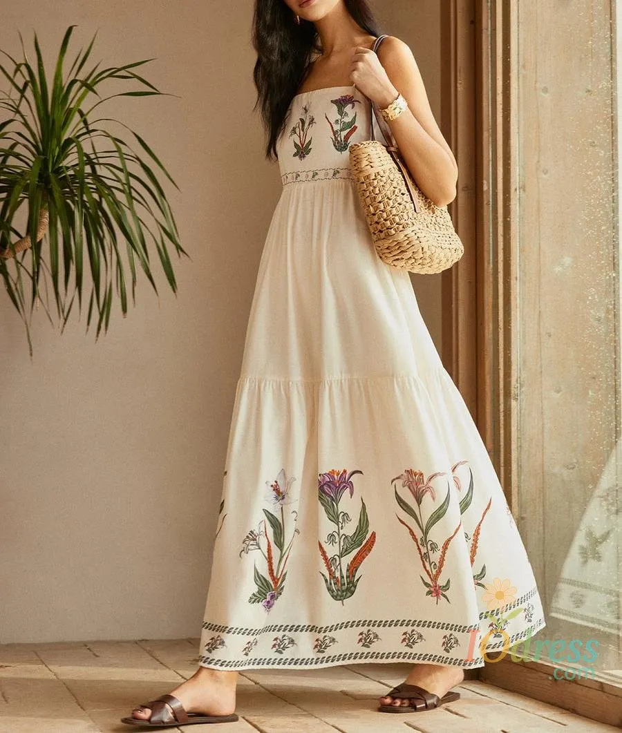 IO Dress Summer White Long Dresses For Women Slip Dress Sexy Backless Sleeveless Dress Ladies Holiday Casual Midi Dress S M L IO Dress