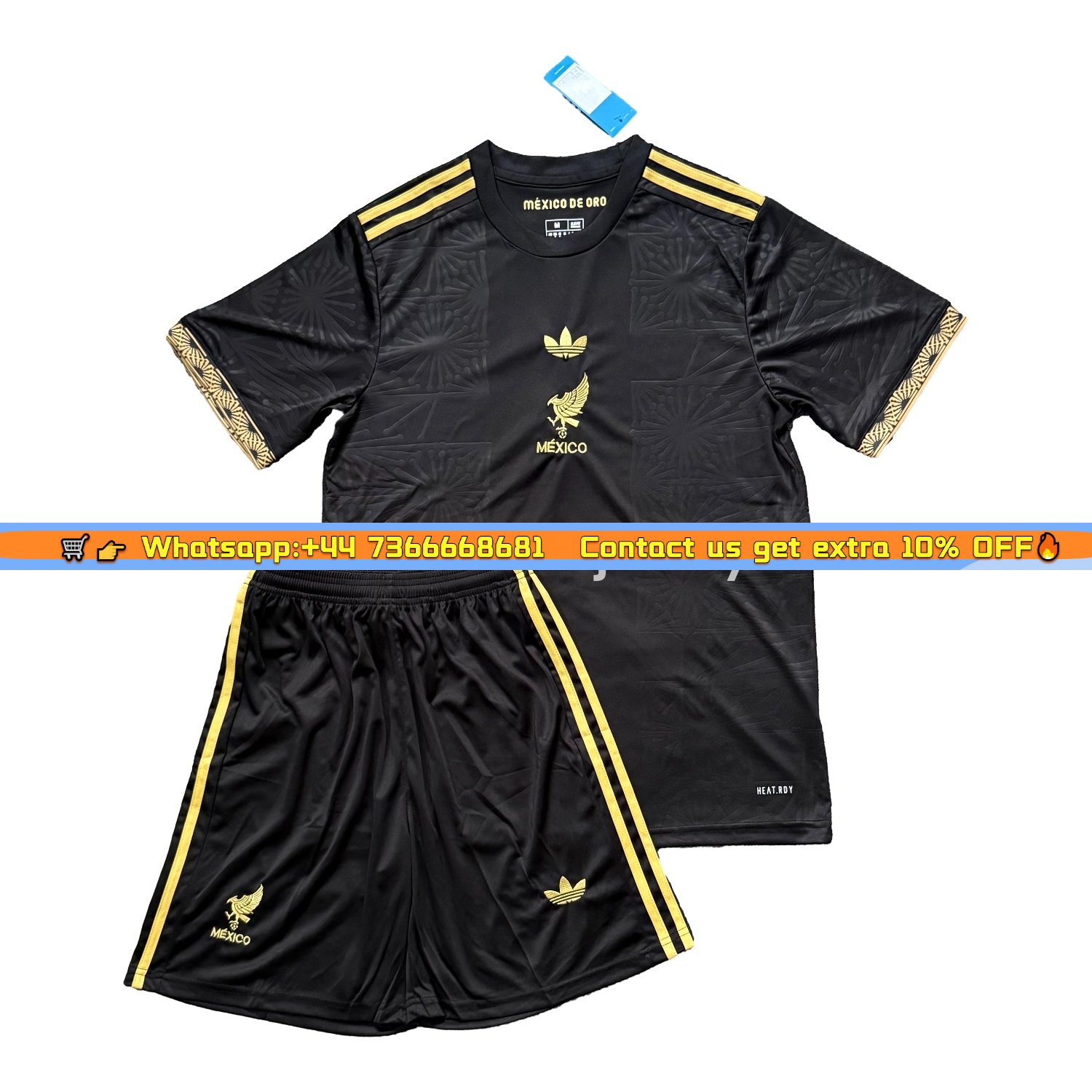 Mexico 2025 Gold Cup Home Men's Adult Jersey Set - Fans Version