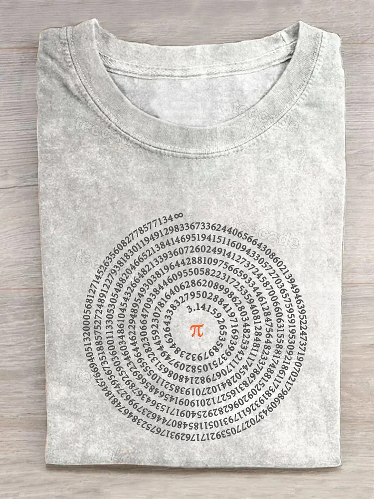 Teecade Teecade  Mathematics Topic Pi-1 T-shirt