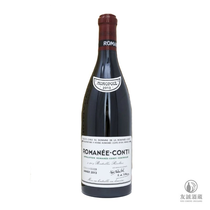 2013年Romanee-Conti 羅曼尼&middot;康帝特級園紅酒 友誠酒藏