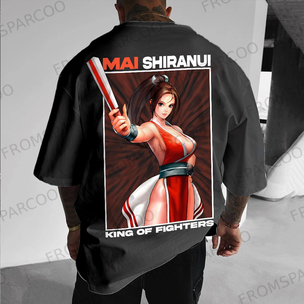 Casual  KOF Design Short Sleeves T-shirt