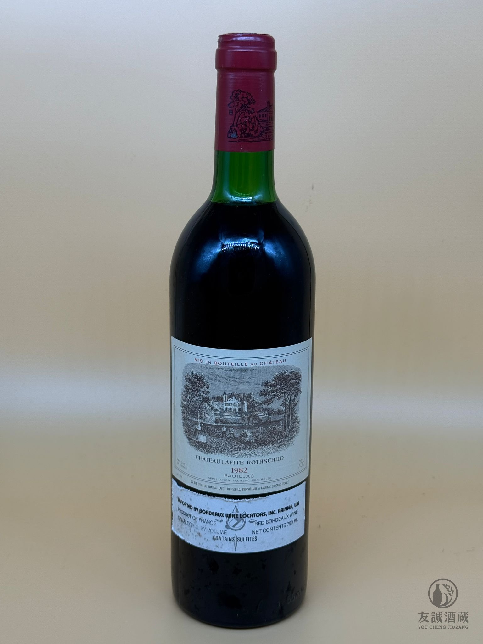 【0017 Lafite 1982 經典年份｜有少酒(Ullage)｜資深藏家之選 友誠酒藏