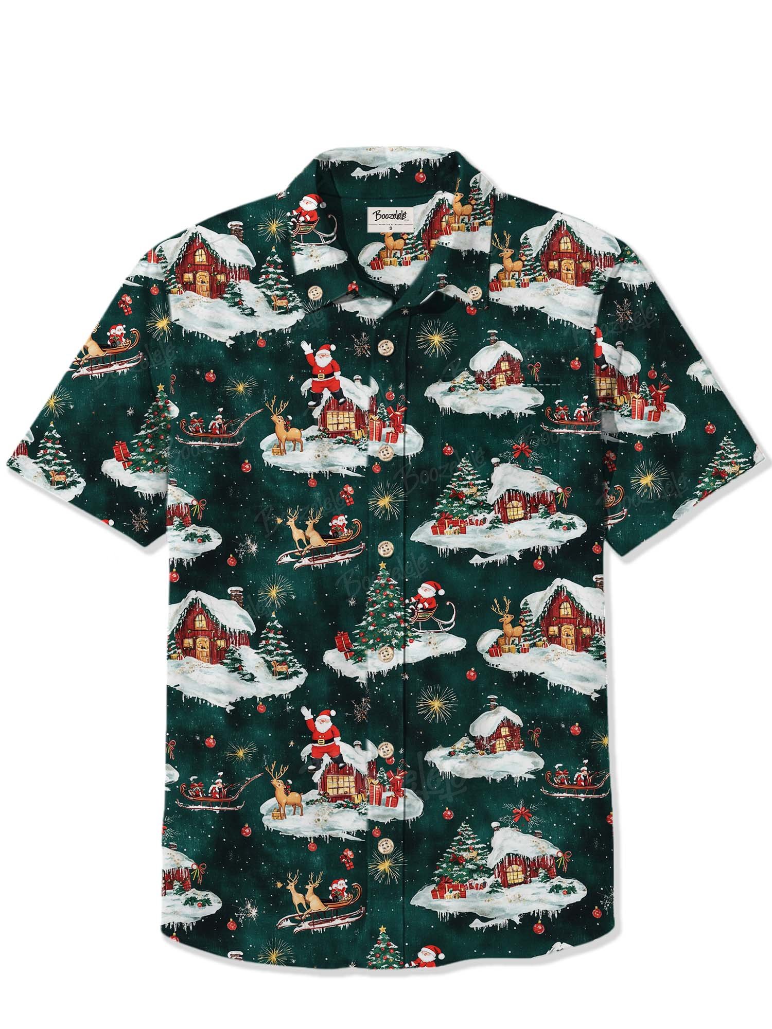 Christmas Santa Snow - 100% Cotton Shirt