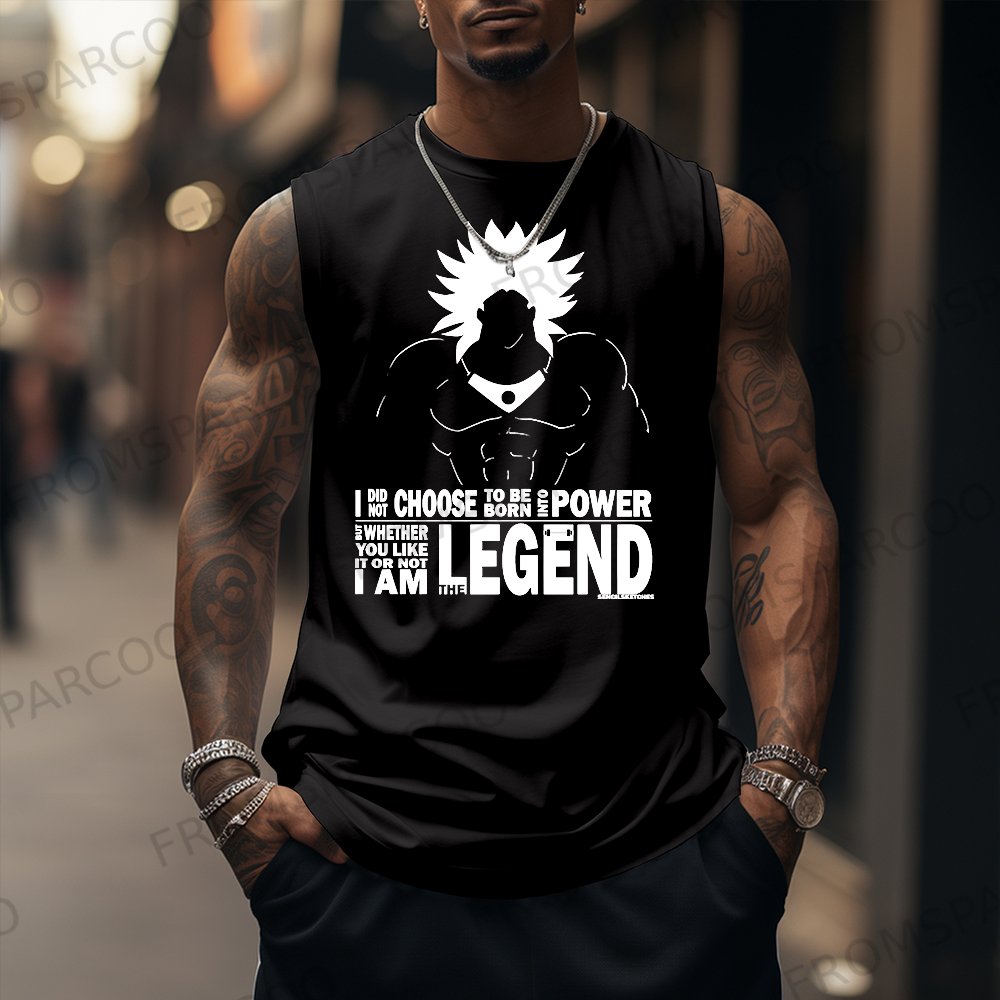 The Ultimate Men's Anime Print Gym Tank Top