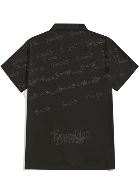 UNUSED × BY EMBROIDERY SHORTSLEEVE SHIRT Embroidered Suncherry Short Sleeve Shirt – BODE