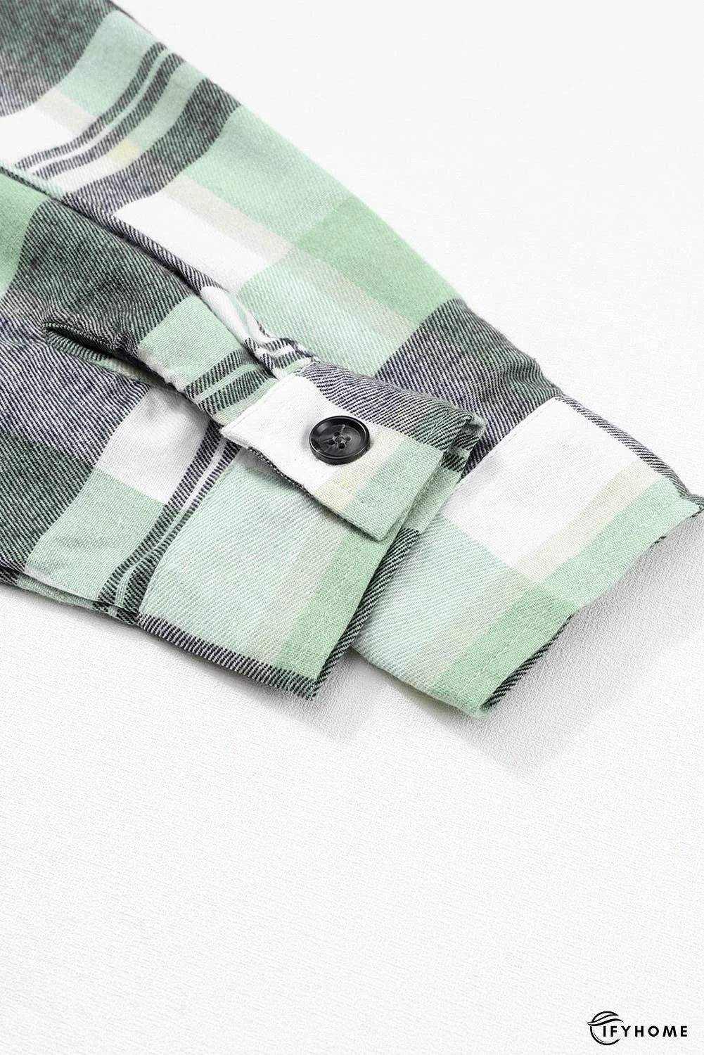 Plaid Button Up Patch Pocket Shirt | IFYHOME