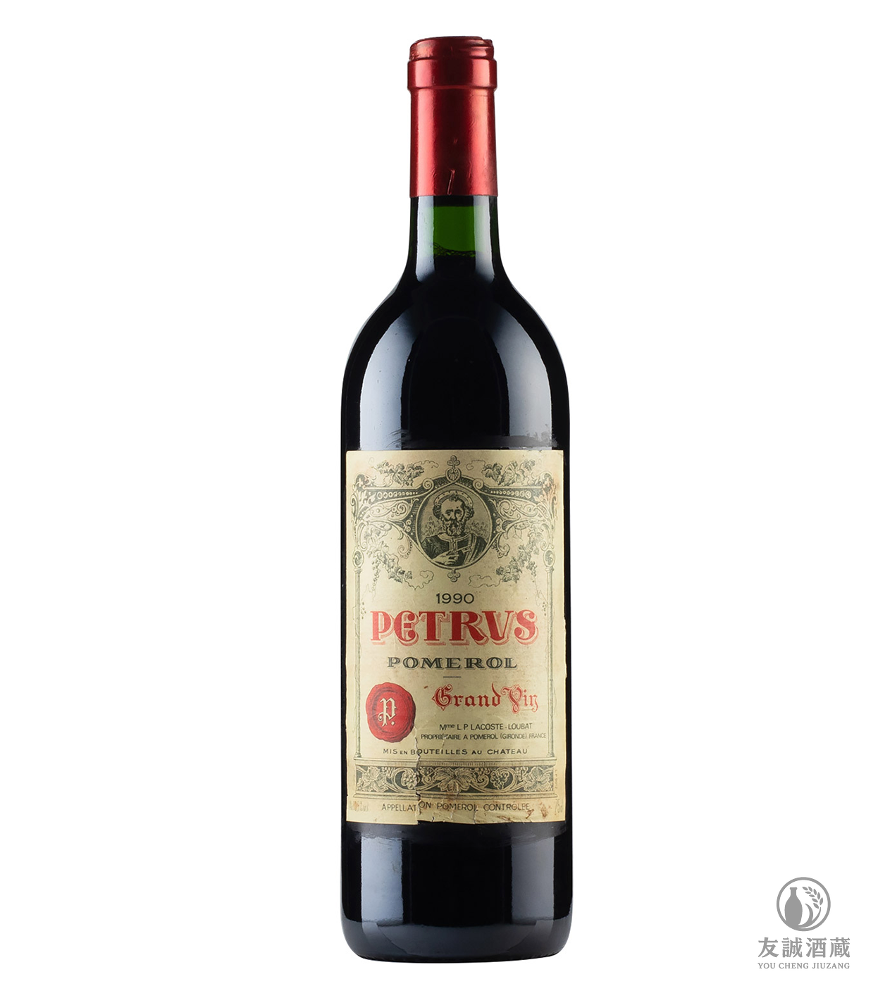 1990年帕圖斯/帕翠紅酒Petrus 友誠酒藏