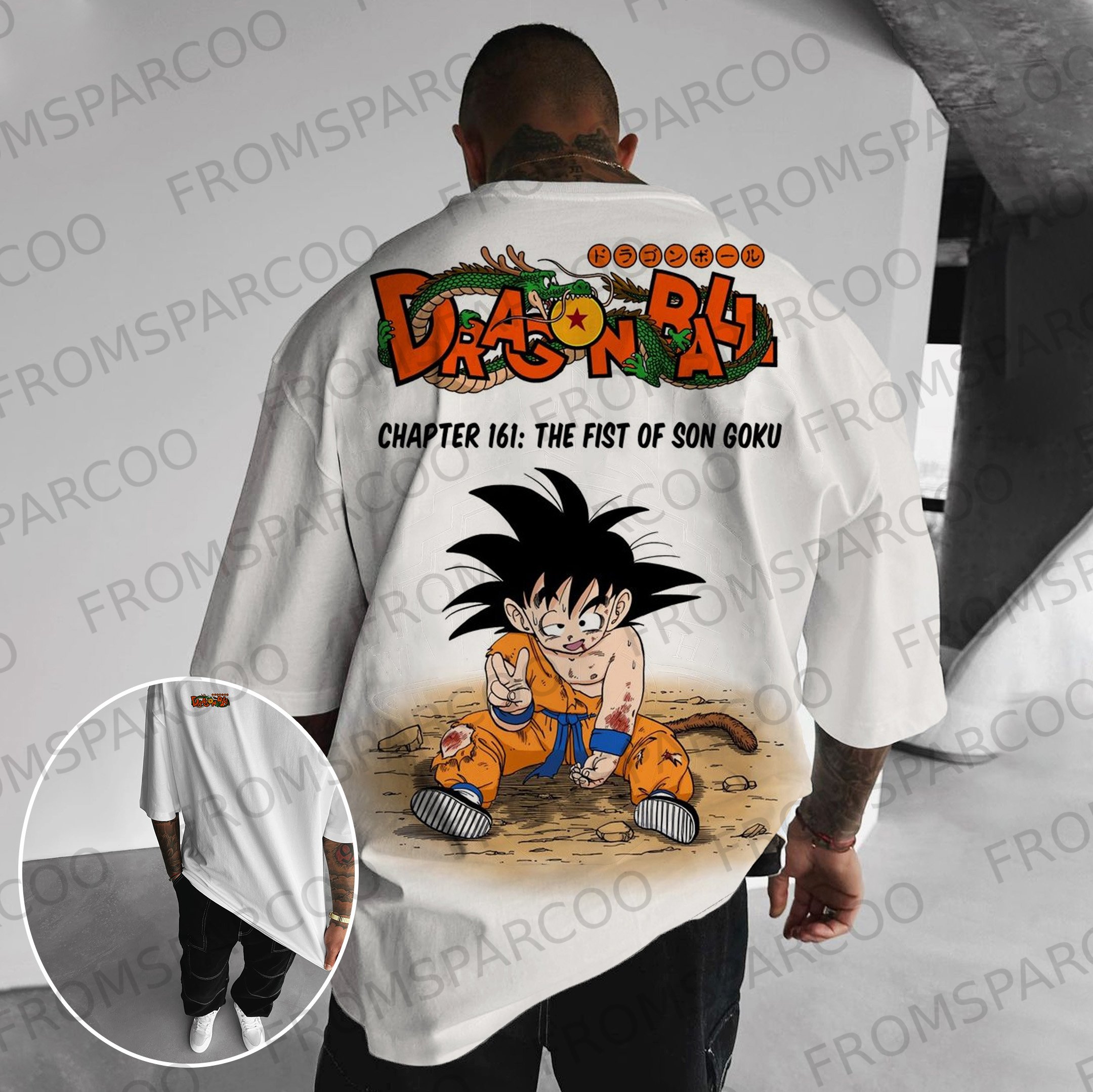 Unisex Oversized Childhood Anime Print T-shirt