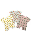 Summer Fruit Print Baby Jumpsuit Wholesale Overalls DEARBABYSTORE James Yang