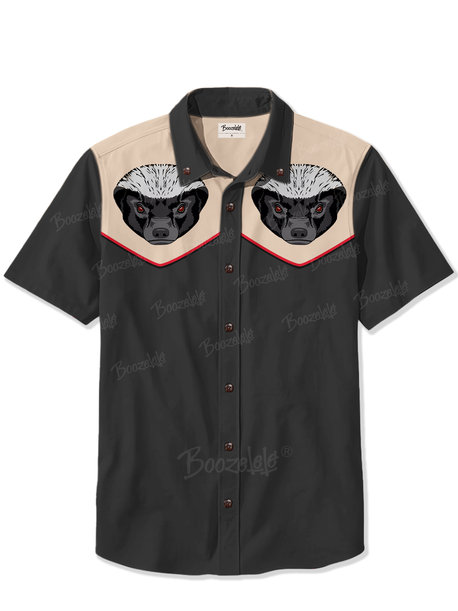 Vintage Honey Badger - 100% Cotton Shirt