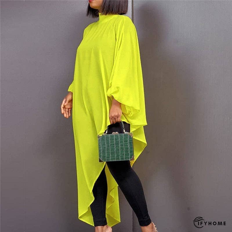 Solid Color Irregular Fashion Plus Size Cowl | IFYHOME