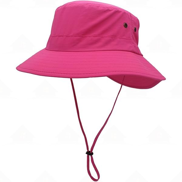 Home Prefer Women Lightweight Safari Sun Hat Quick Dry Fishing Hat with Strap Cool