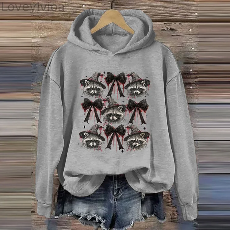 Coquette Feral Halloween Hoodie