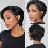 Glueless Black Short Bob Styles Silky Hair Straight Wig