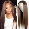 New Brown Straight Hair Long Wig