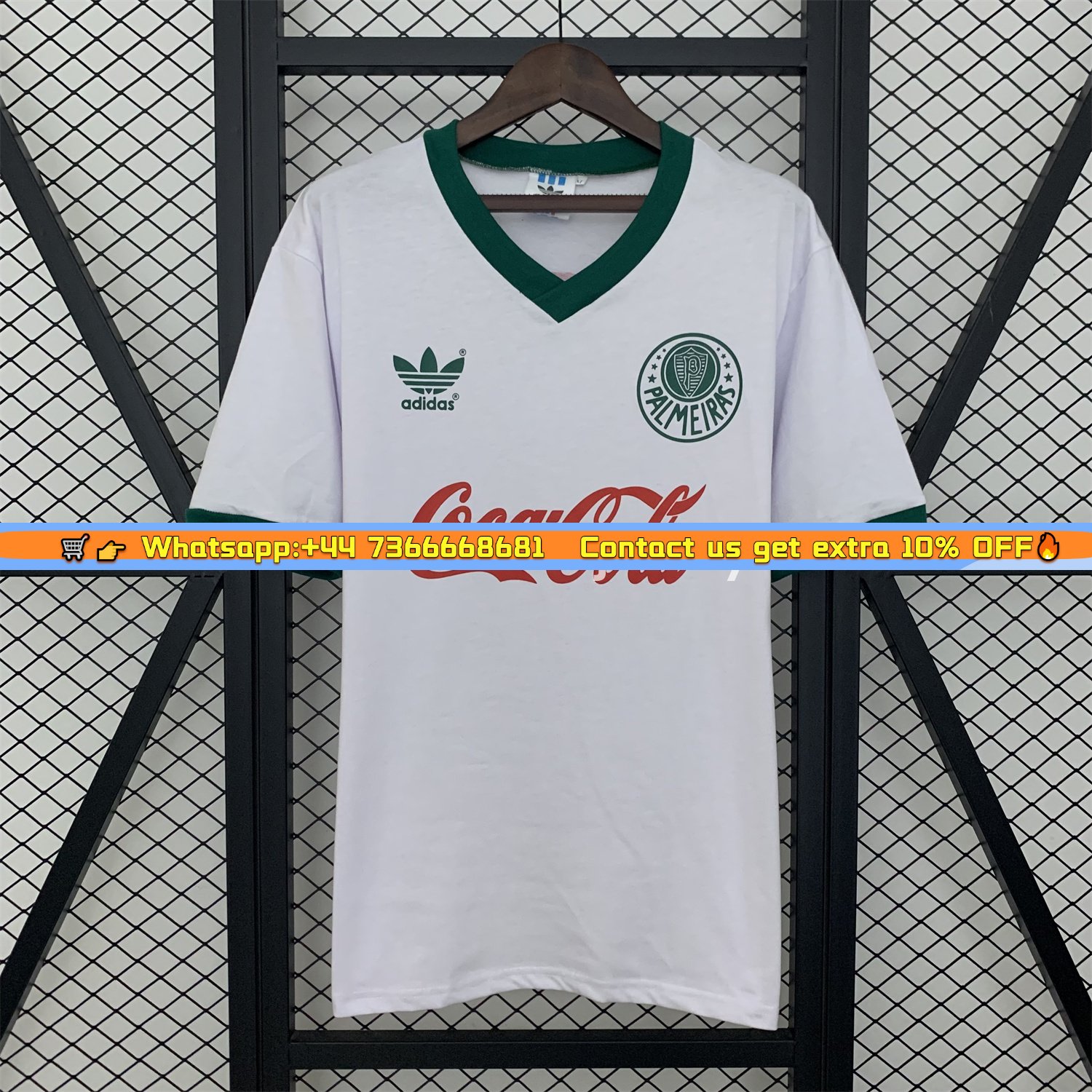 Retro Palmeiras 1989-90 Away Jersey