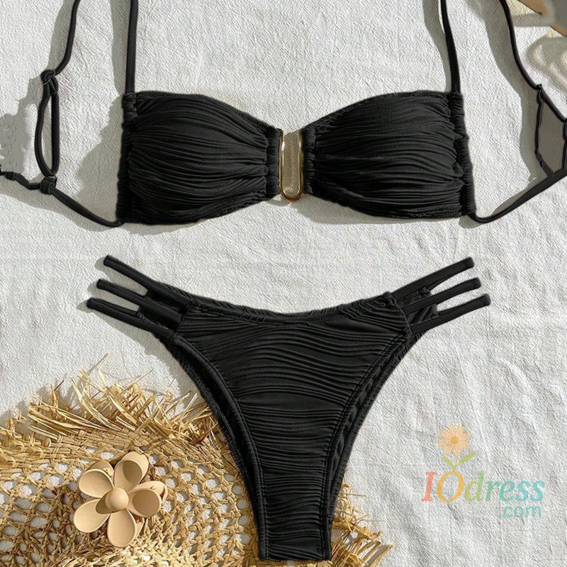 IO Dress Sexy Bikinis 2025 Women's Swimwear Female Swimsuit For Swimming Wear Bathing Suits Brazilian Bikini Set Beachwear Pool Bather