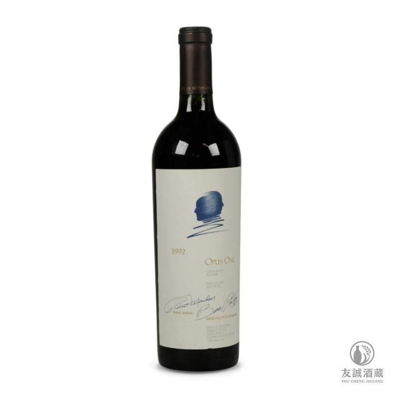 1992年 Opus One 作品一號 Opus One紅酒 友誠酒藏