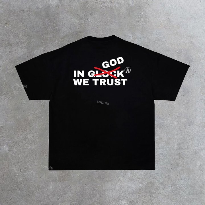 Sopula In God We Trust Isaiah 54 17 Graphic Cotton T-Shirt