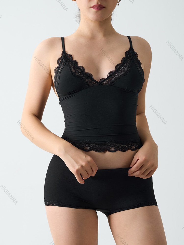Lace-Trim Camisole & Shorts Lounge Set - HIGIANNA&reg;