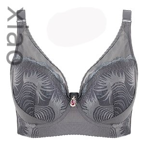 Bras-48/110E 44/100F 42/95E 40/90DD Big bust large E F G cup great chest push up side gathering furu mother bh shaping bra C3204-Bras