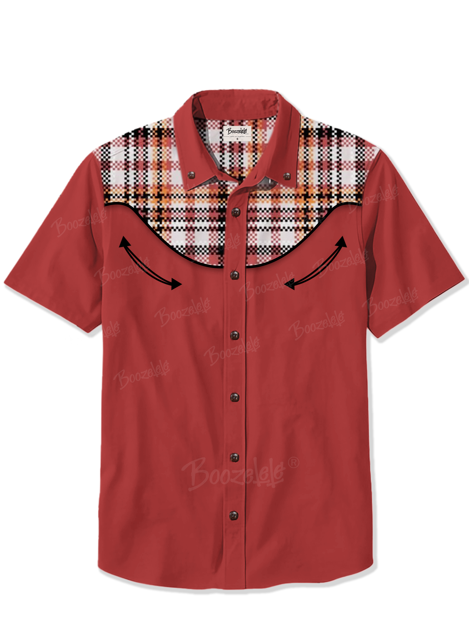 Retro Scotch Plaid - 100% Cotton Shirt